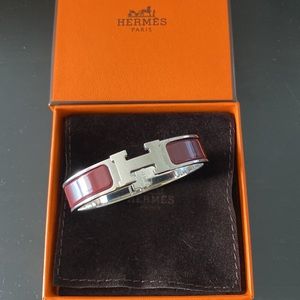 Preloved Hermes H bracelet